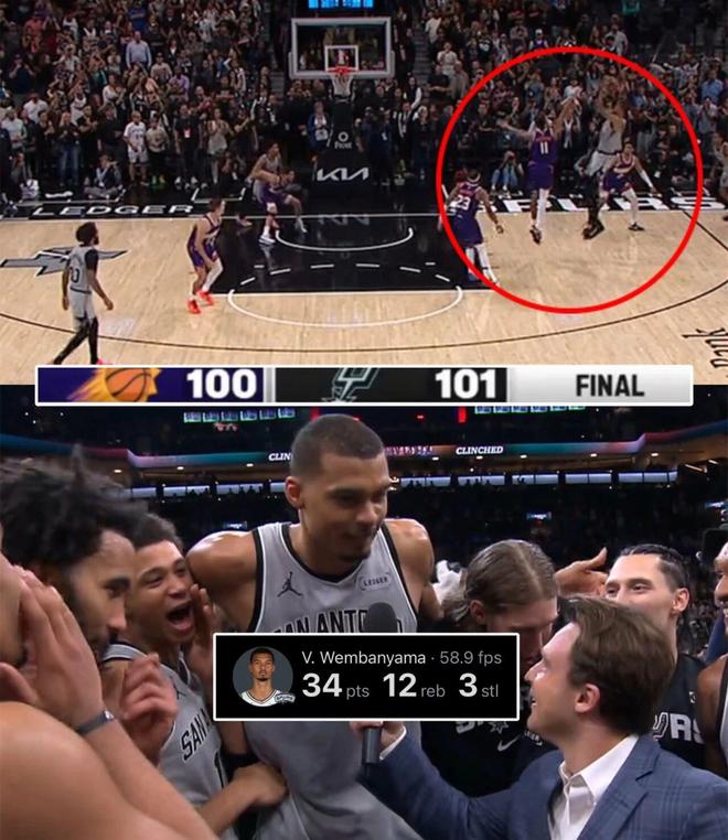 文班亚马反超亚历山大登顶MVP榜，生涯首次登顶